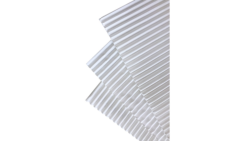 PE Plastic Corrugated Laminated Sheet